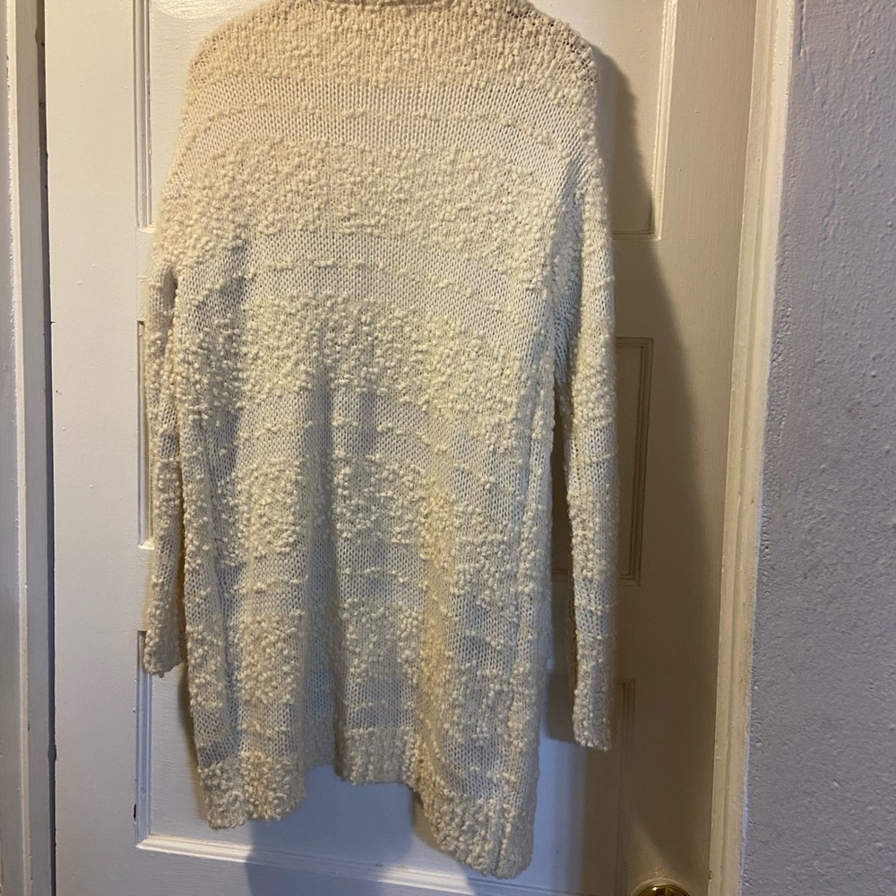 Mesh + Lace long sleeve cardigan. - Picture 3 of 4